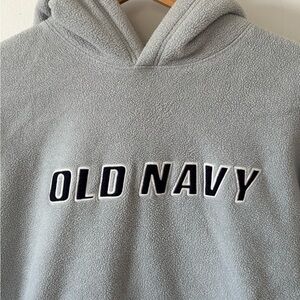 Old Navy Fleece Embroidered Hoodie
